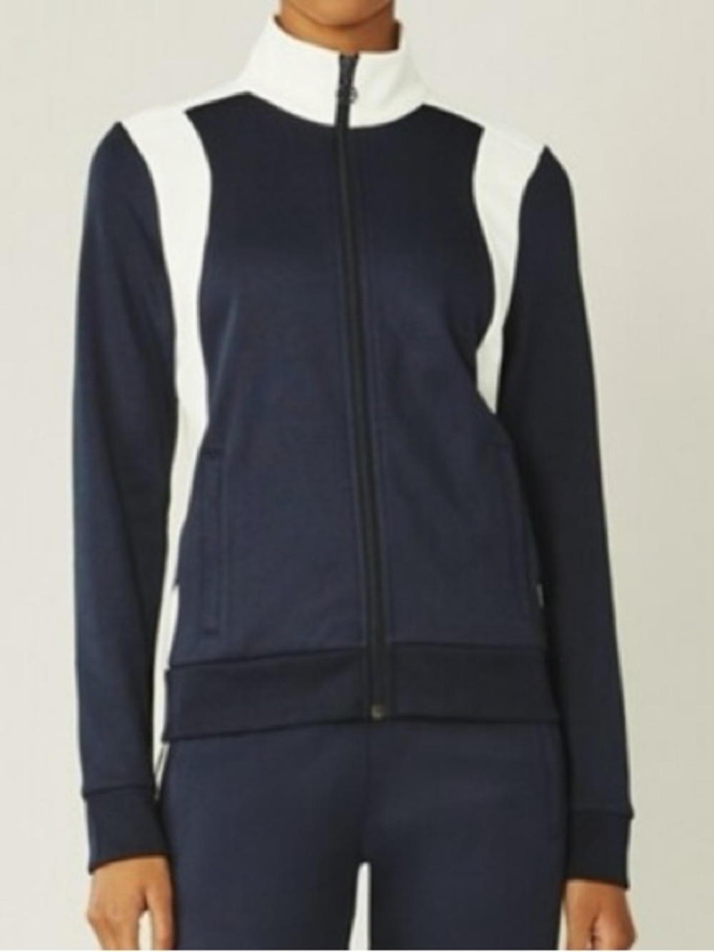 Tory Burch Sport - Track and tennis jacket in Navy /Size Large